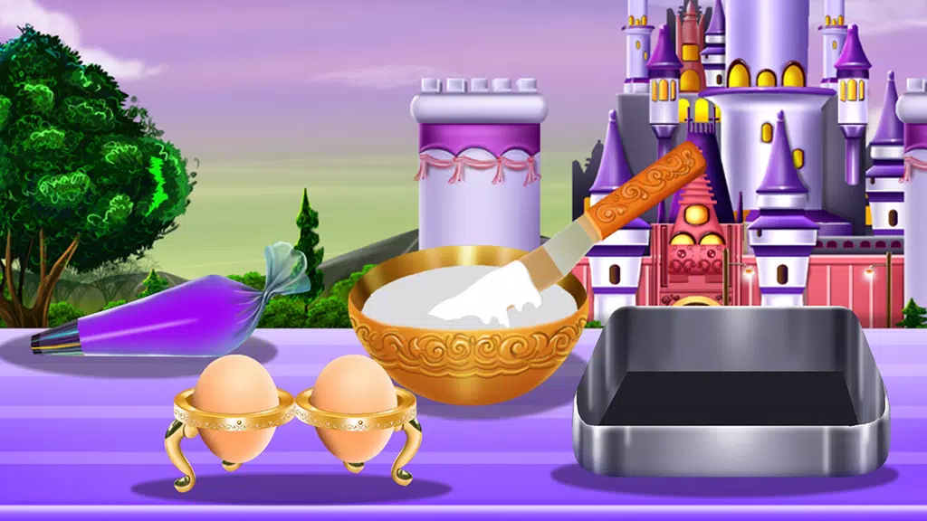 Princesses Cake Cooking Screenshot 0