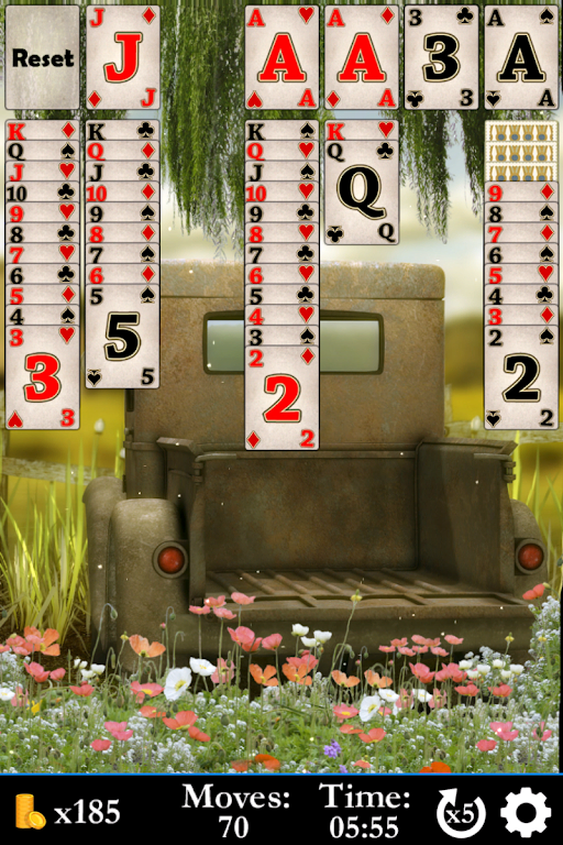 Pyramid Solitaire: The Country Captura de tela 3