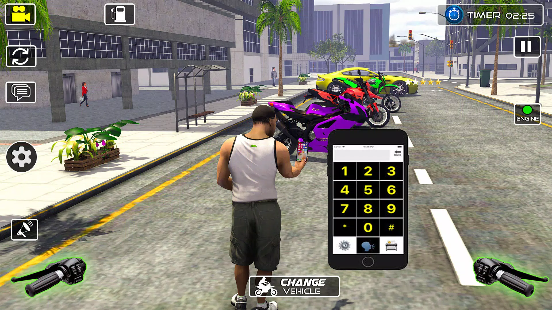 Xtreme Bike Racing Motor Tour Captura de pantalla 2
