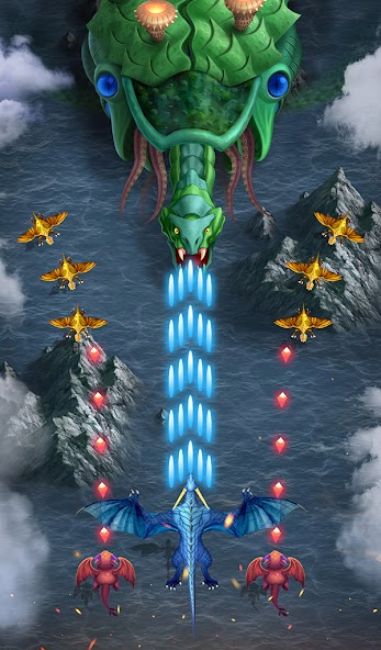 Dragon shooter - Dragon war Captura de pantalla 1