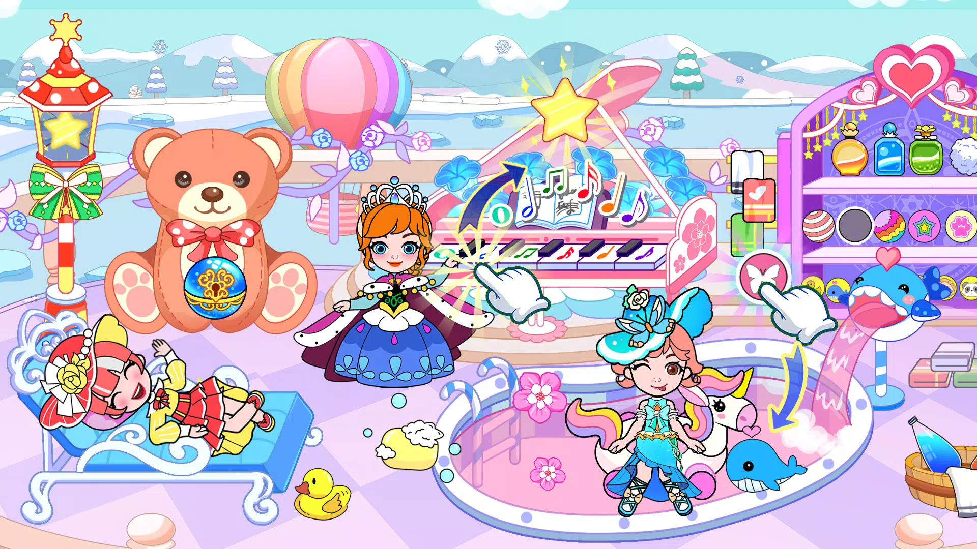 Ice Princess World Castle Life ภาพหน้าจอ 3