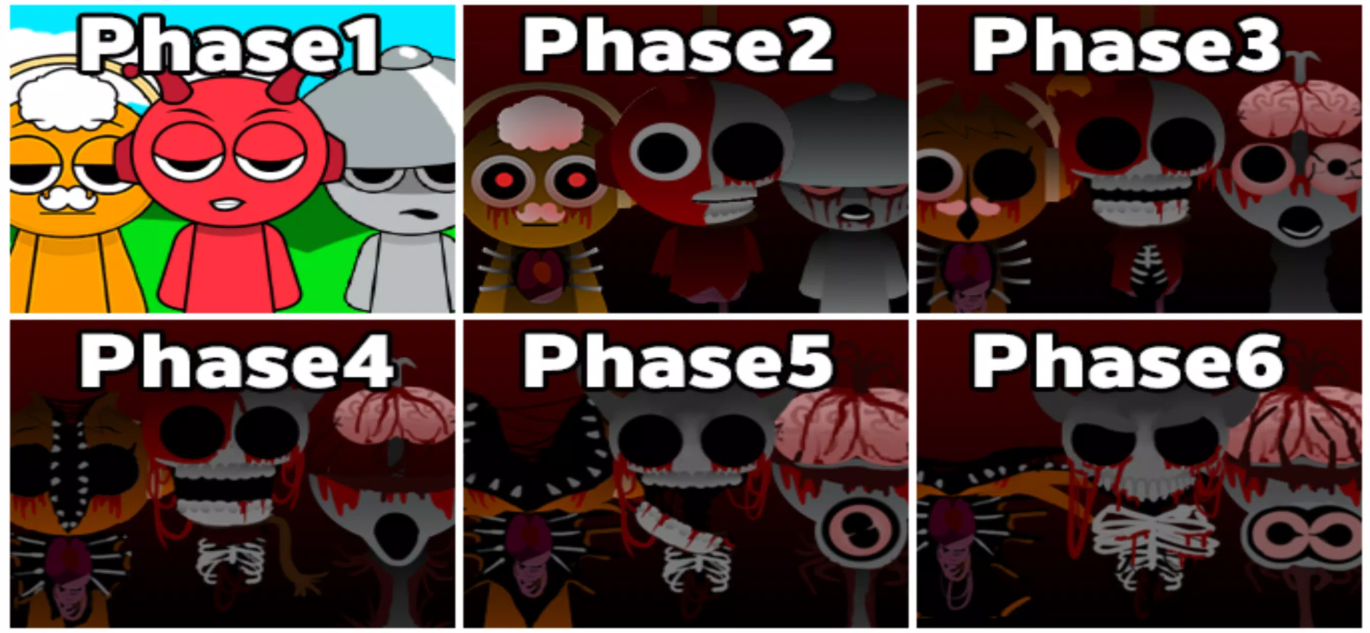 Phase All Mods Horror 螢幕截圖 0