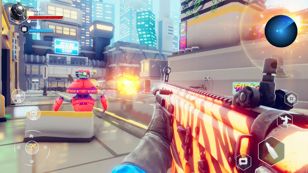 Superhero FPS Shooting Battles Tangkapan skrin 1