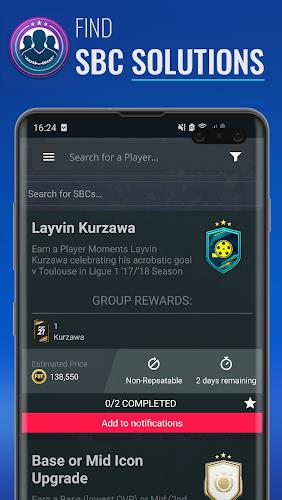 FUTBIN 24 Database & Draft Скриншот 2