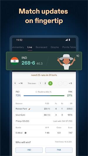 CREX - Cricket Exchange Screenshot 1