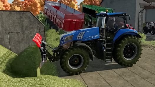 US Farming Tractor 3D Games ภาพหน้าจอ 0