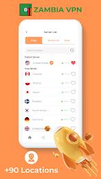 Zambia VPN - Private Proxy Screenshot 2