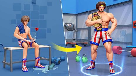 Slap & Punch:Gym Fighting Game Screenshot 0