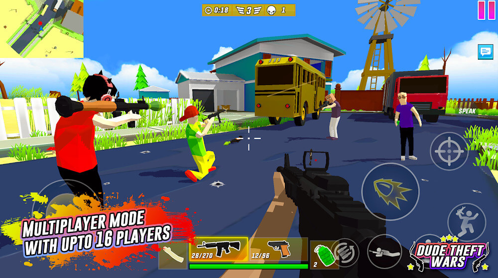 Dude Theft Wars Mod Screenshot 1