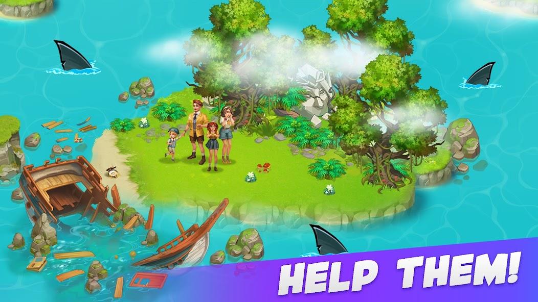 Family Farming: My Island Home Mod 螢幕截圖 2