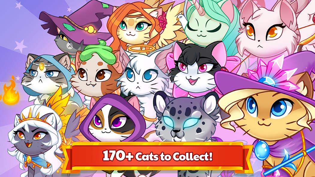 Castle Cats - Idle Hero RPG Mod Screenshot 3