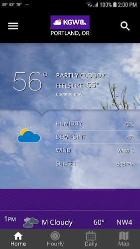 Schermata Portland Weather from KGW 8 0