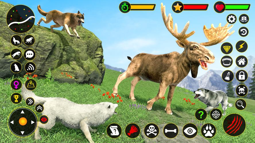 Schermata The Wolf Simulator: Wild Game 2