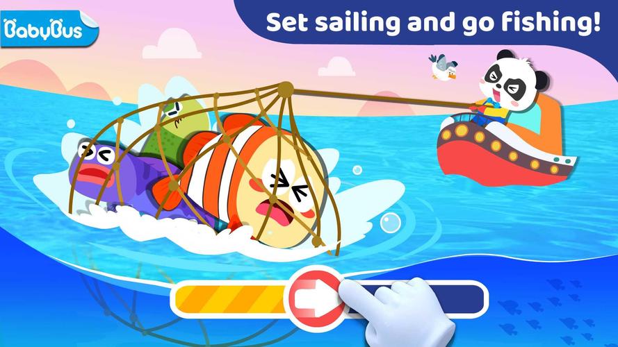 Schermata Baby Panda: Fishing 0