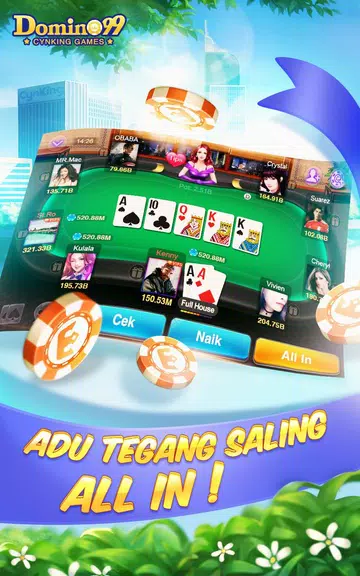 Domino QiuQiu Free - No. 1 di Indonesia Ảnh chụp màn hình 1