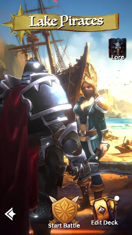 I Stand Alone: Roguelike CCG স্ক্রিনশট 1