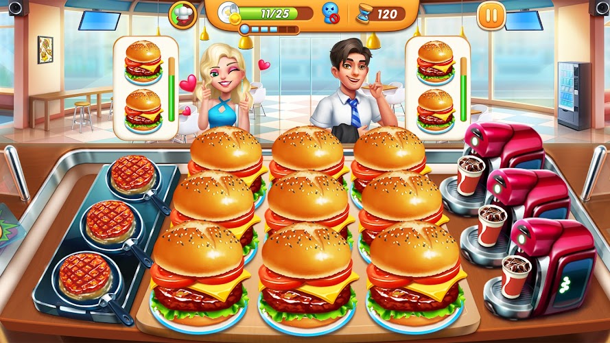 Schermata Cooking City: Restaurant Games 2