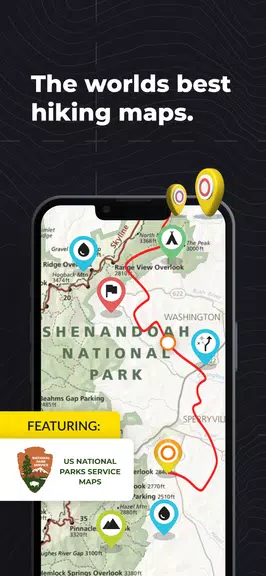 HiiKER: The Offline Hiking app স্ক্রিনশট 1