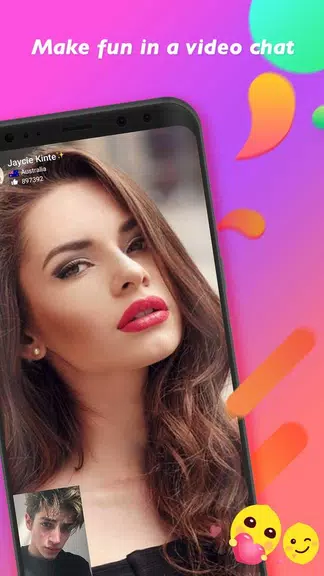 Veego Live - Random video chat & Meet friends Ekran Görüntüsü 1