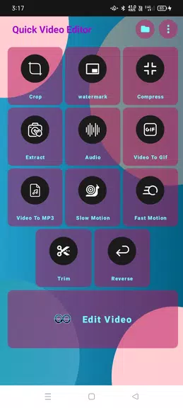 All in one video editor स्क्रीनशॉट 1