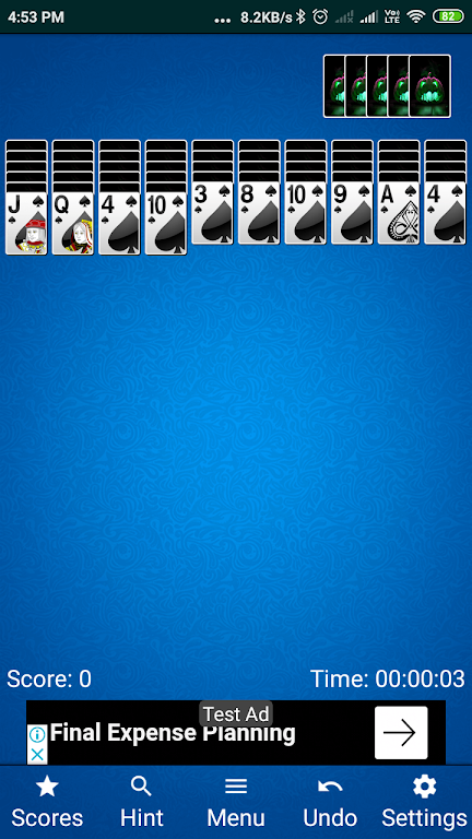 solitaire King- Playing Card Game Captura de tela 1