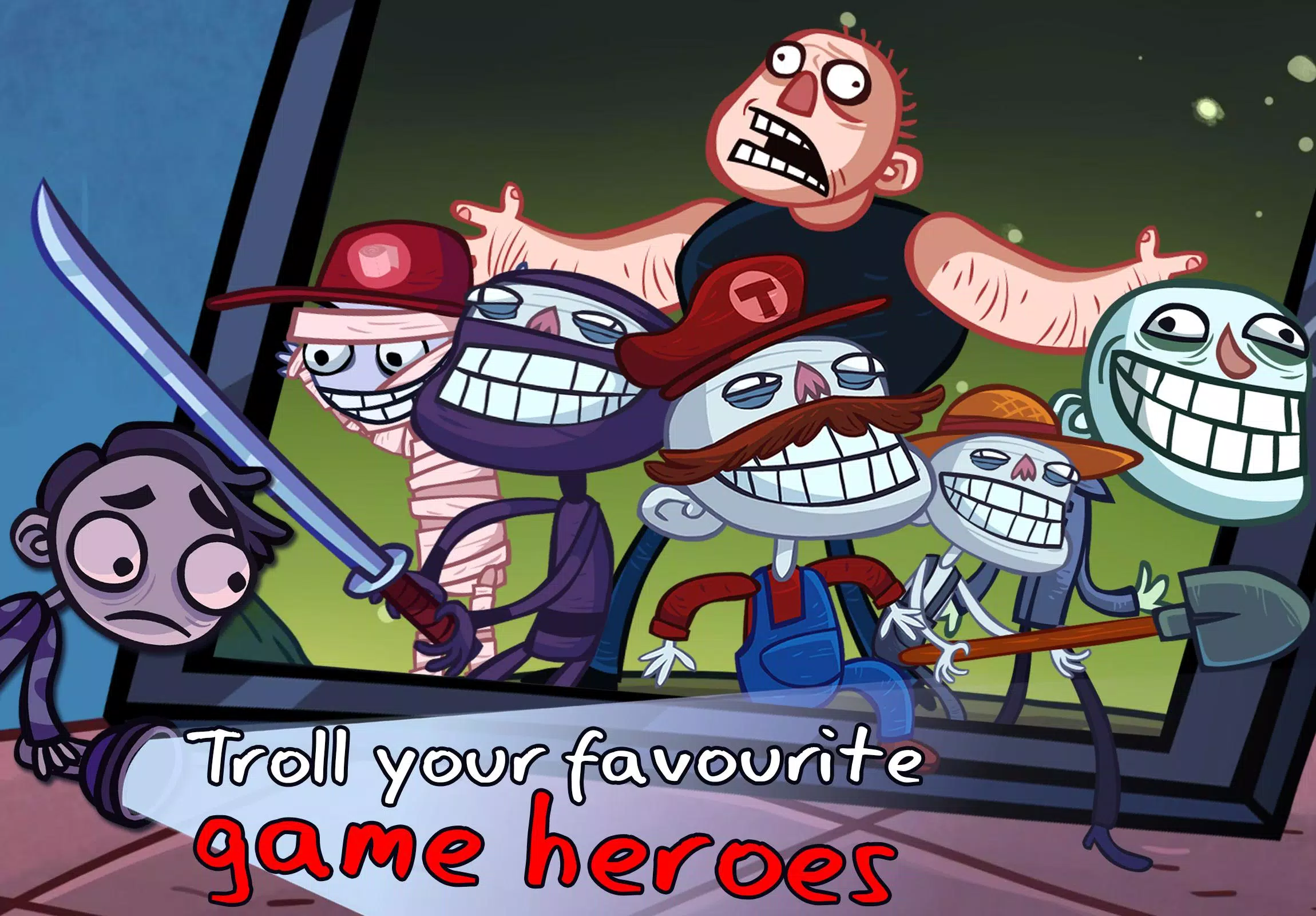 Troll Face Quest: Video Games Capture d'écran 1