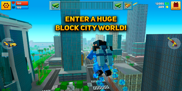 Block City Wars: Pixel Shooter Скриншот 1