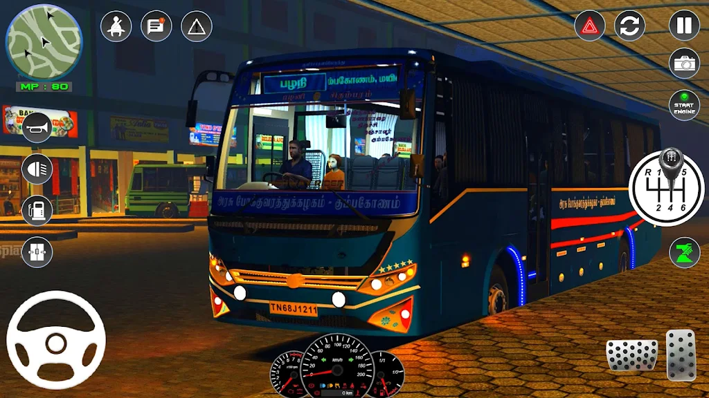 Euro Bus Transport: Bus Games Screenshot 0