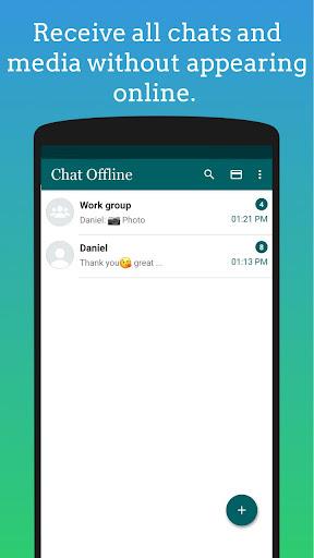 Chat Offline, Hidden Online ภาพหน้าจอ 0