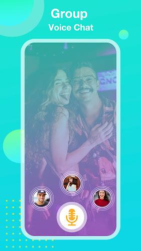 KKchat-Group Voice Chat Rooms Captura de tela 0