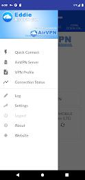 AirVPN Eddie Client GUI 螢幕截圖 1