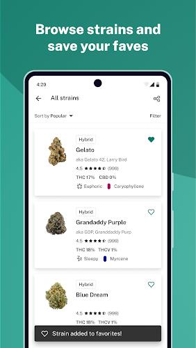 Leafly: Find Cannabis and CBD স্ক্রিনশট 3