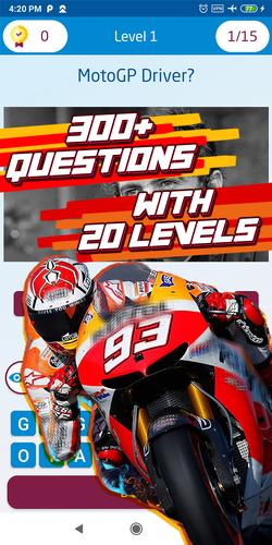 motor racing quiz Capture d'écran 2