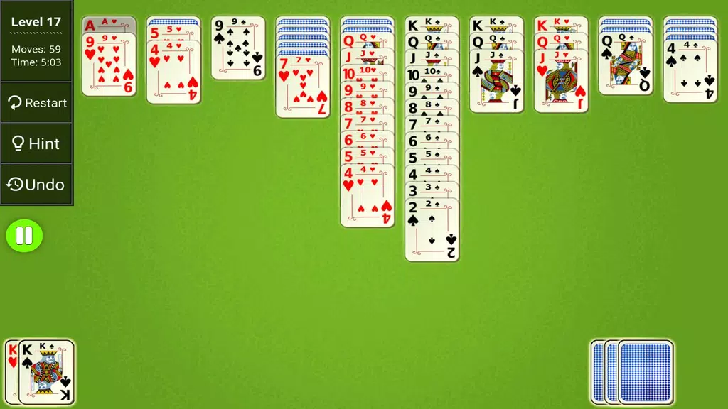 Spider Solitaire Epic Tangkapan skrin 2