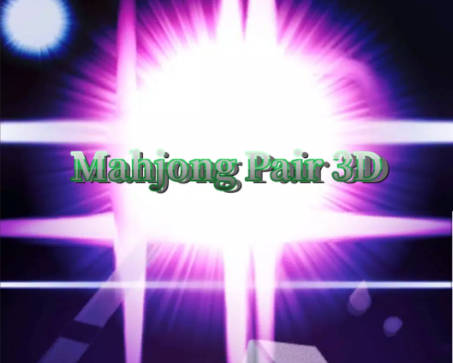 Mahjong Pair 3D: Easy And Simple Zrzut ekranu 0