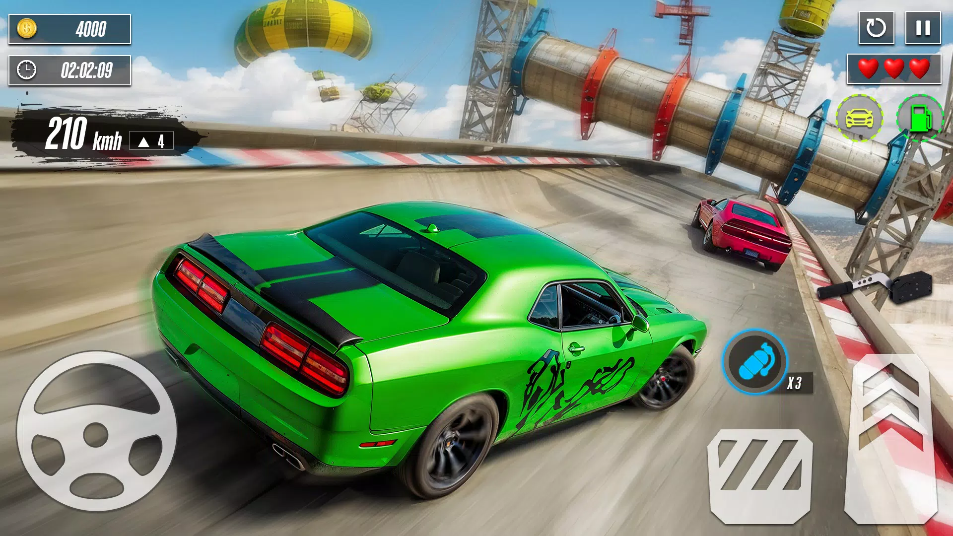 Mega Ramp Stunt: GT Car Racing Скриншот 1
