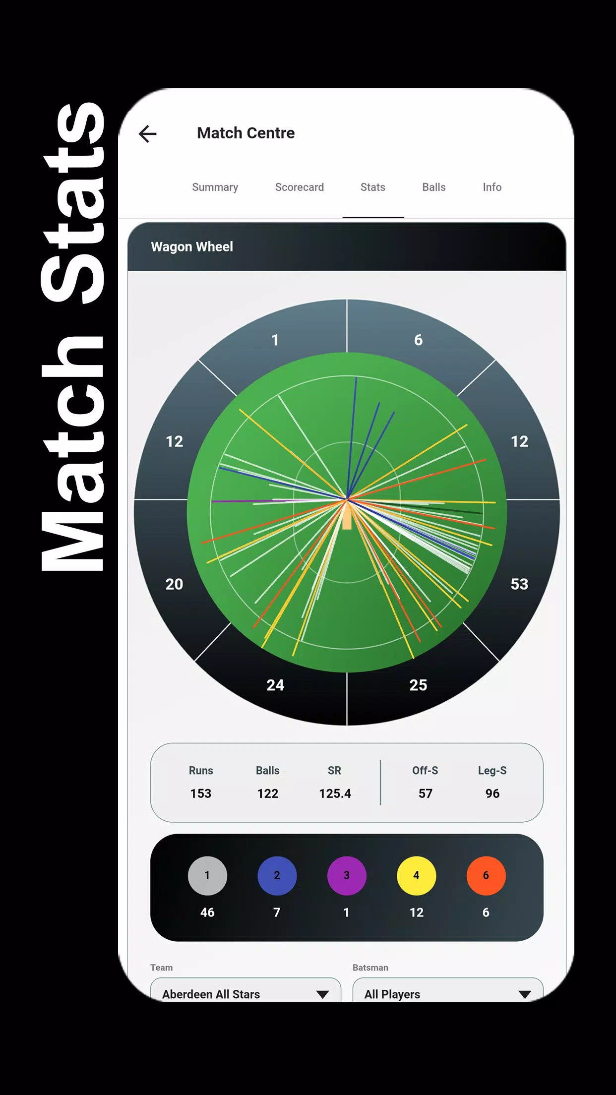 STUMPS - The Cricket Scorer Schermafbeelding 3