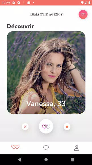 Schermata Romantic Agency - Dating App 0