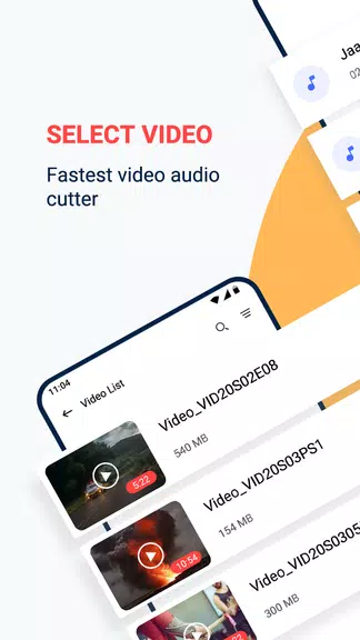 Video Cutter, Cropper, Audio C Скриншот 1