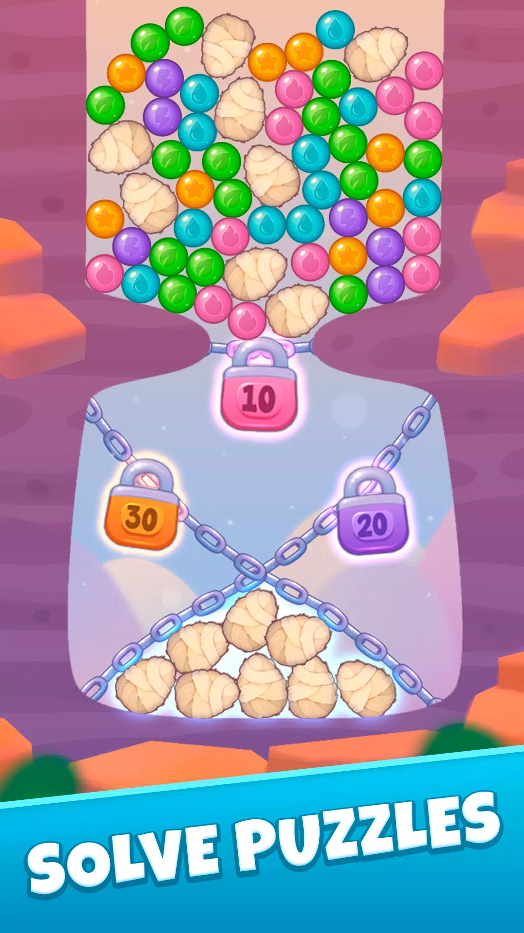 Pop Blast - Match Ball Puzzle ဖန်သားပြင်ဓာတ်ပုံ 1