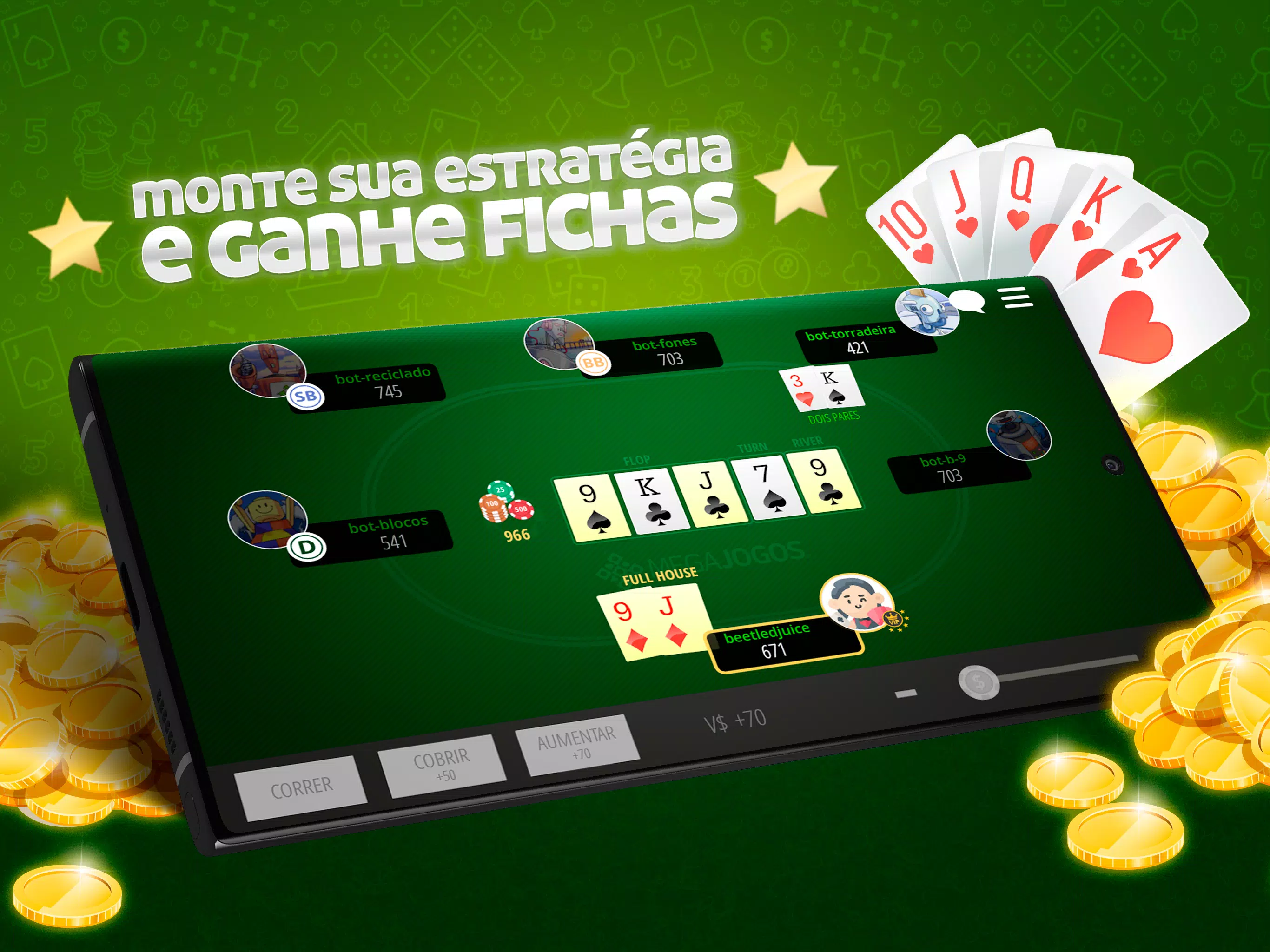 Poker Texas Hold’em Online ภาพหน้าจอ 3