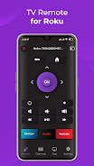 Remote Control for RokuTV Ekran Görüntüsü 0