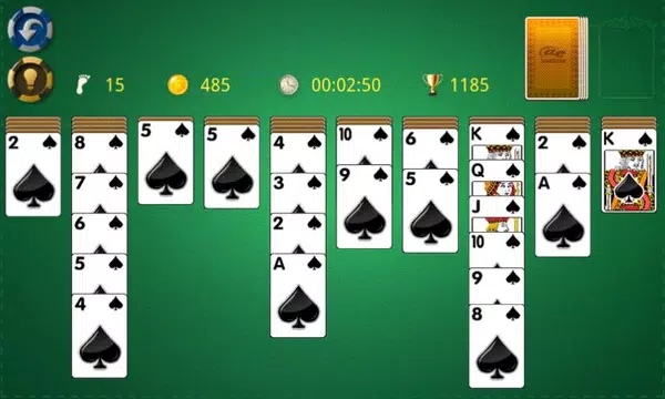 Schermata AE Spider Solitaire 1