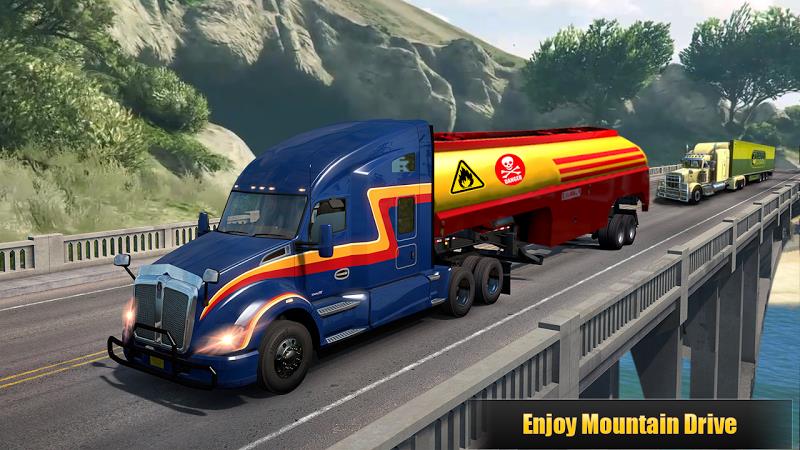 Truck Sim :Modern Tanker Truck Zrzut ekranu 3