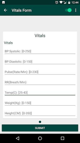 OpenMRS Android Client ဖန်သားပြင်ဓာတ်ပုံ 3