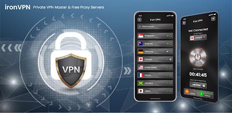 Iron VPN - Private VPN Master Ekran Görüntüsü 0