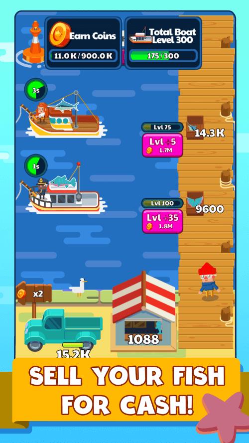 Idle Fishing Story Ảnh chụp màn hình 0