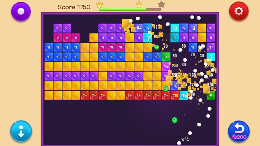 Jewel Bricks Breaker Captura de tela 0