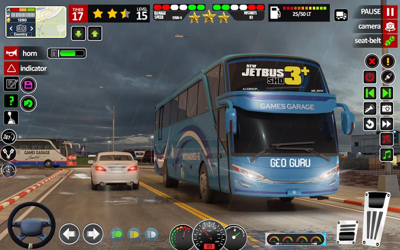 Classic Bus Simulator Games 3D स्क्रीनशॉट 2