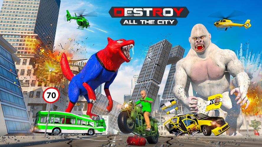 Giant Gorilla Bigfoot Monster应用截图第1张